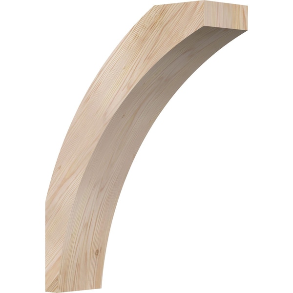 Ekena Millwork 5 1/2"W x 18"D x 24"H Thorton Smooth Knee Brace, Douglas Fir BRC06X18X24THR00SDF - main